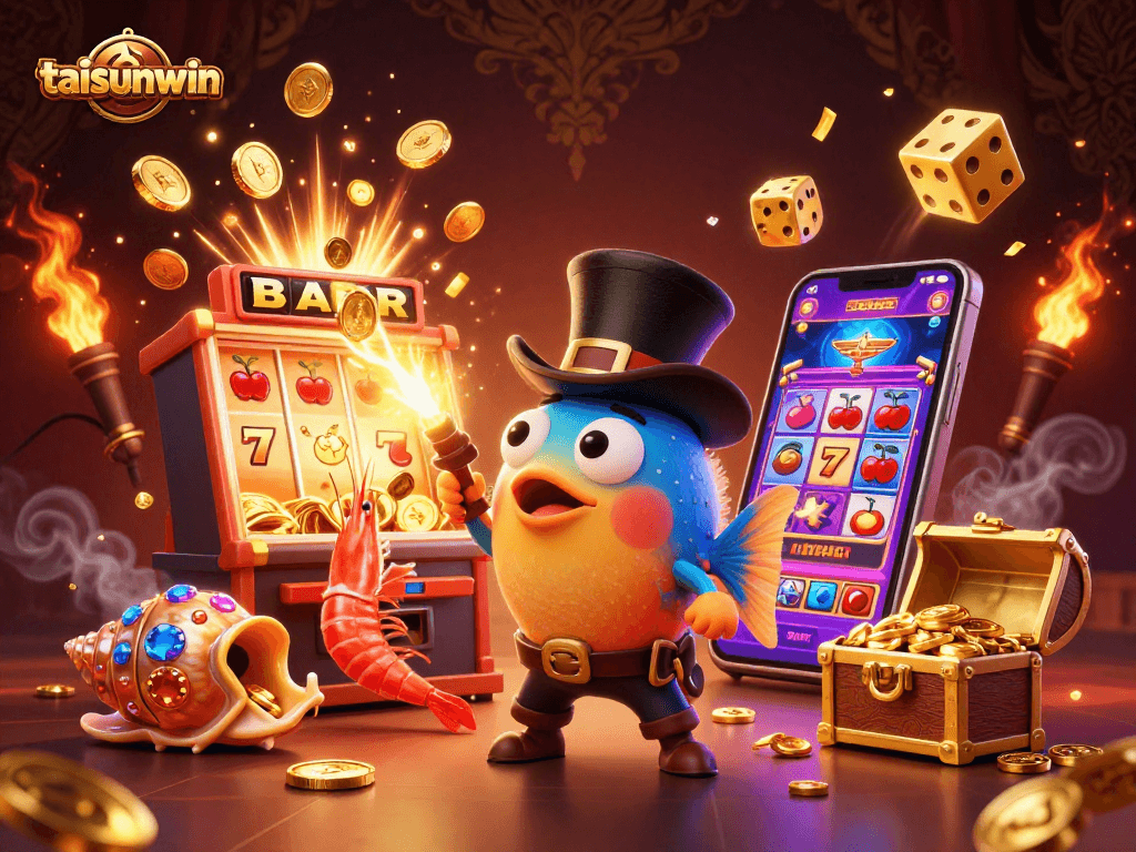 Engage in exciting gameplay and discover taisunwin's treasure-filled 3D casino world.