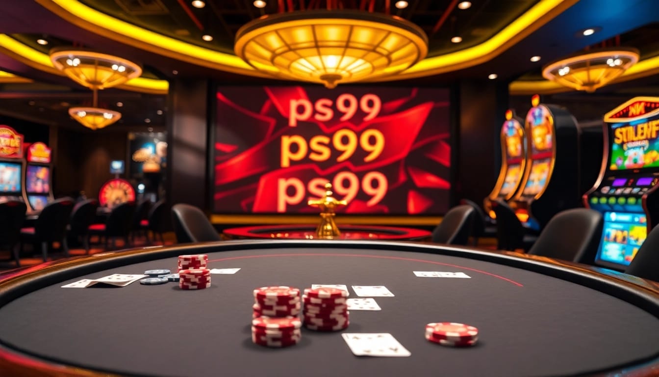 Engage with the thrill of gambling using link truy cập ps99 chính thức in a vibrant casino atmosphere.
