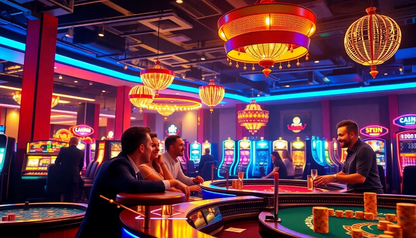 Entdecken Sie bestmögliche online casino bonus Angebote in einem stilvollen, lebendigen Casino mit Glücksspielern und freundlichen Croupiers.