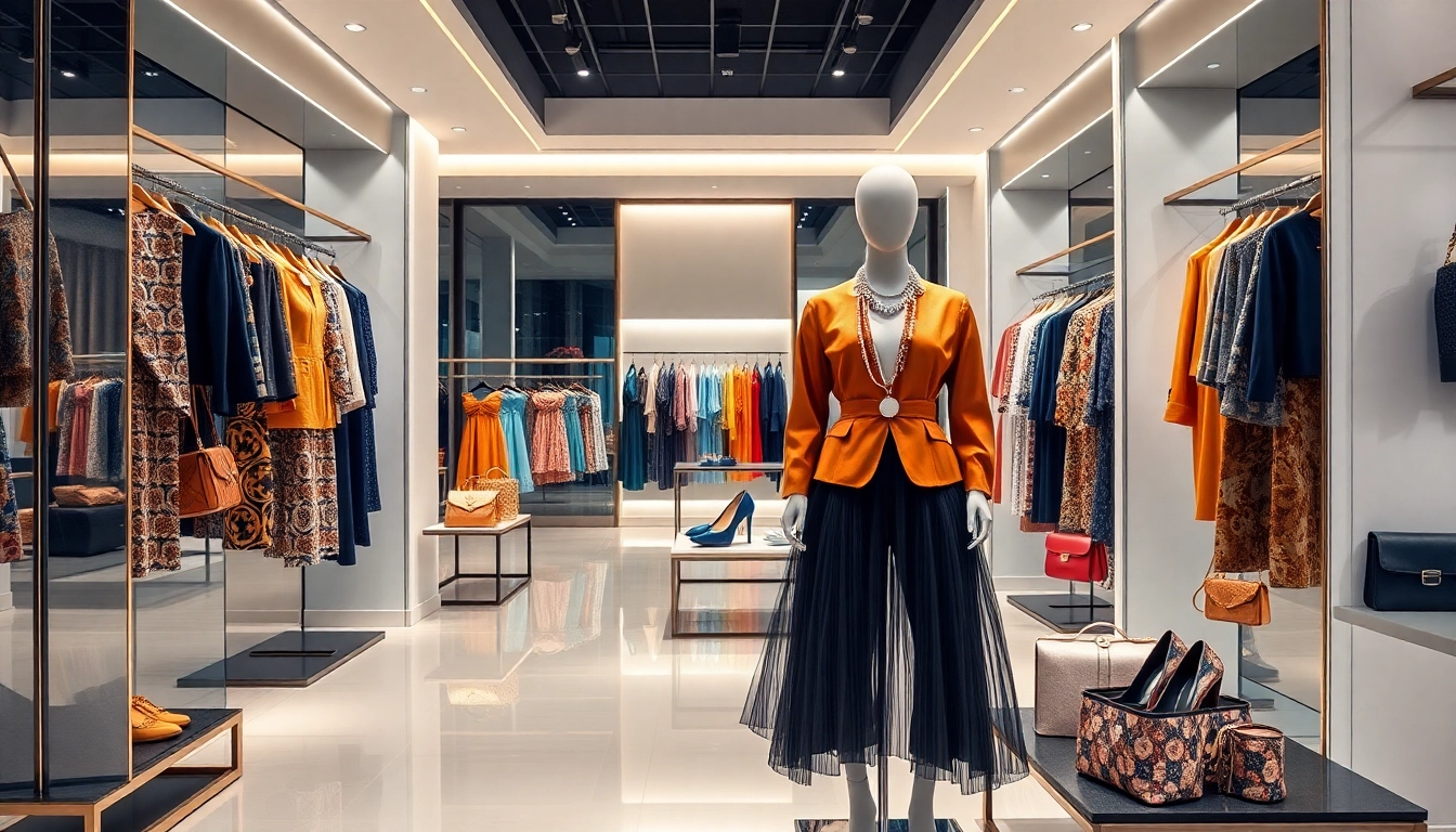 Experience luxury fashion at Alvionz with elegant designs and stunning apparel on display.