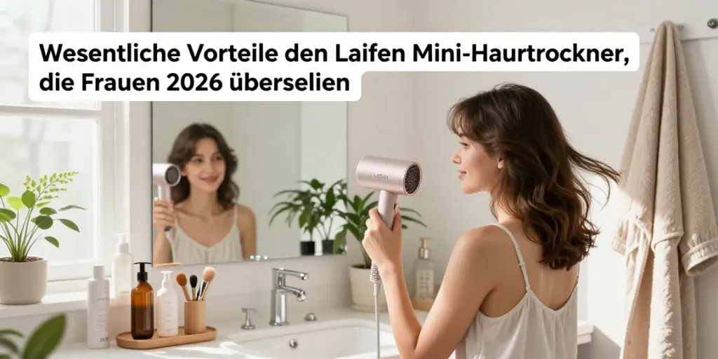 Laifen Mini haartrockner insights shown in Wesentliche Vorteile des Laifen Mini-Haartrockners, die Frauen 2026 übersehen