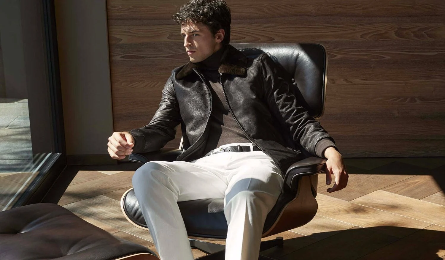 Herren Lederjacke: Perfekt für Reisen – Leicht, bequem und immer schick
