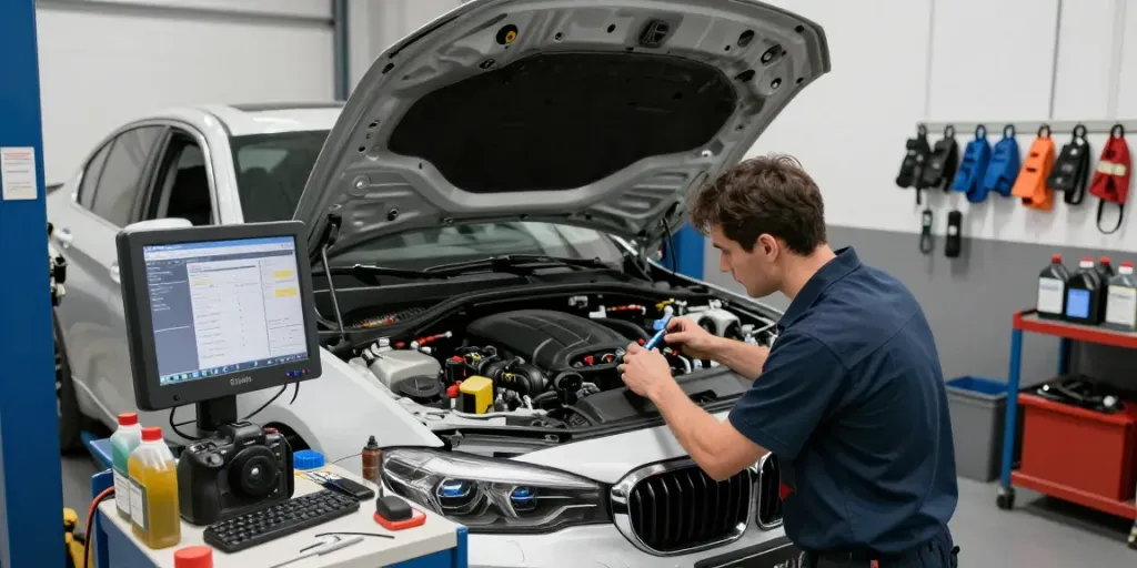 Professionelle Diagnose und Reparatur in der BMW Werkstatt Hannover