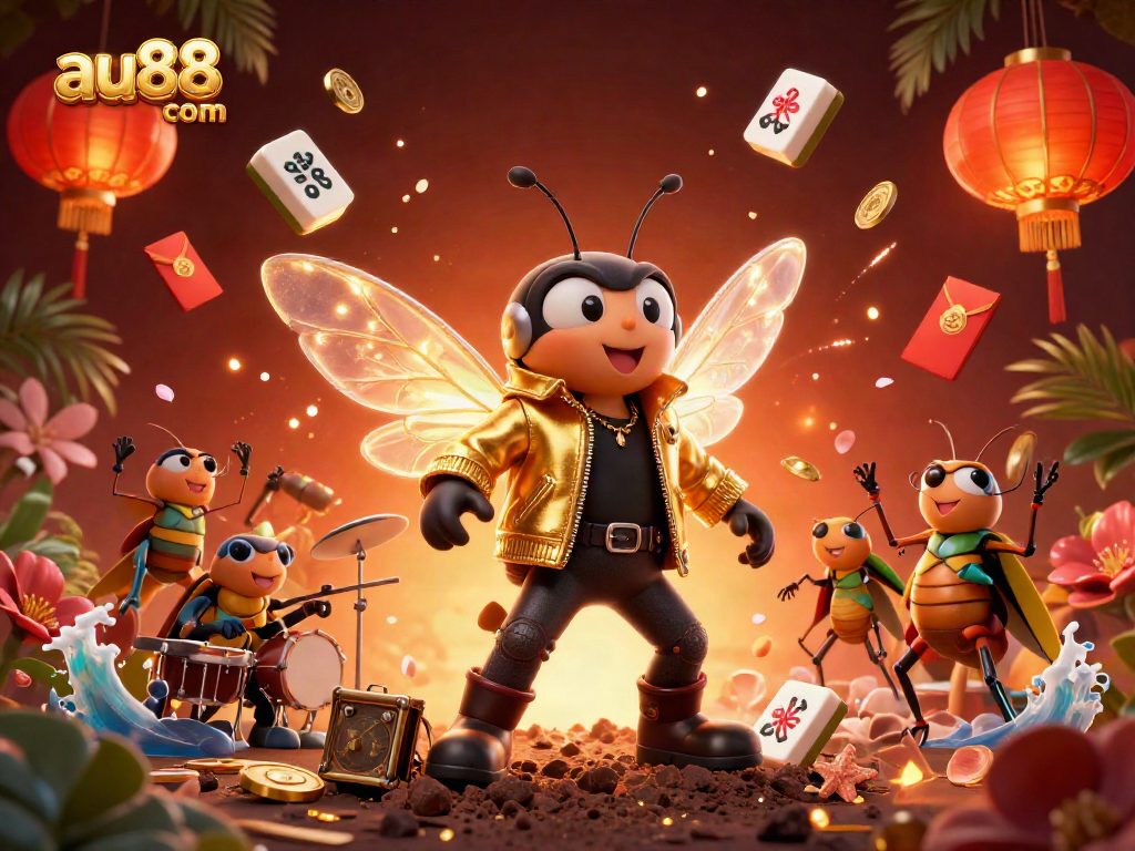 Experience thrilling gaming adventures at au88 com, featuring dynamic characters and vibrant casino elements.