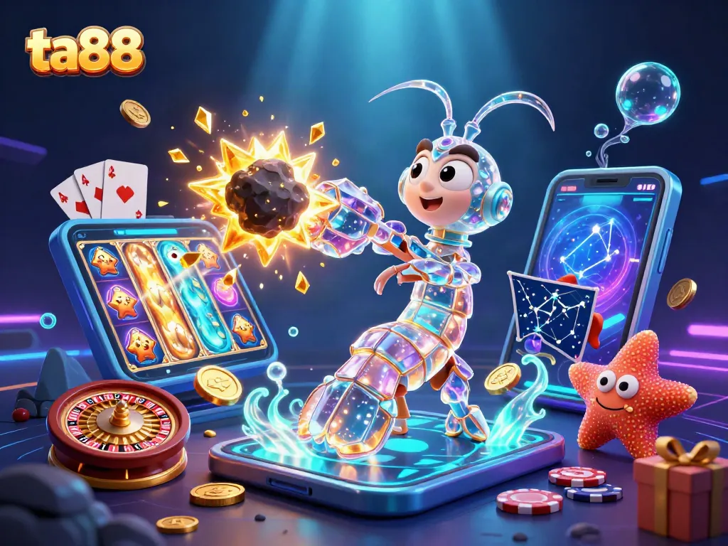 Experience thrilling gameplay at ta88 with vibrant games and colorful visuals in a dynamic casino setting.
