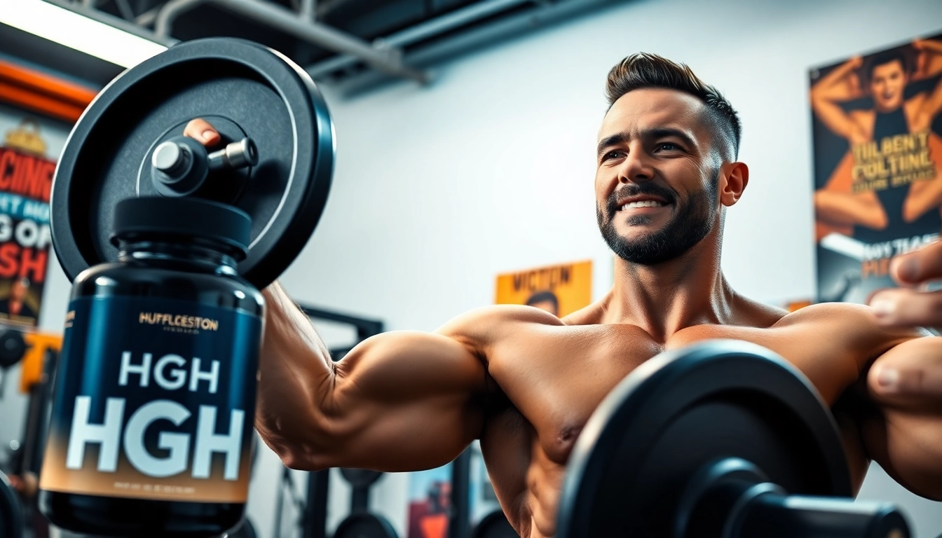 HGH kaufen bietet Unterstützung für Fitnessziele in einem modernen Fitnessstudio.