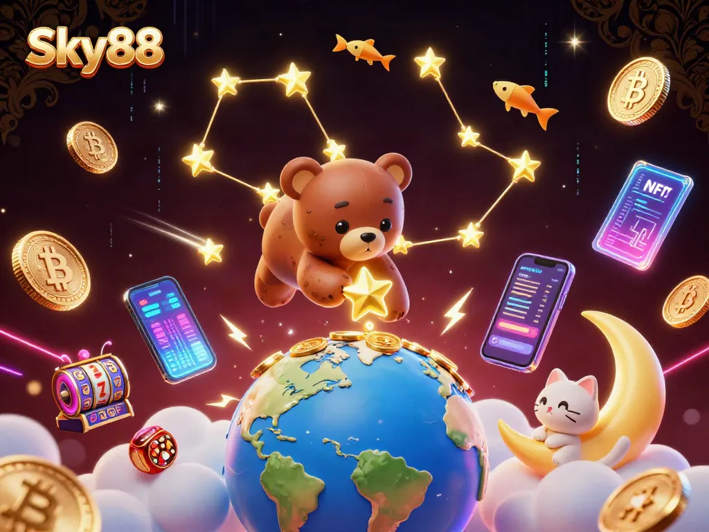 Engage in thrilling slots at Sky88 with vibrant winning opportunities and dynamic game elements.