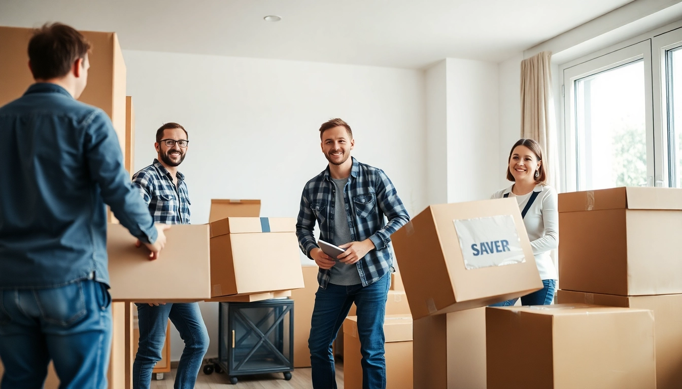 Umzugsunternehmen Wermelskirchen packt sorgfältig Umzugskartons für einen stressfreien Umzug.