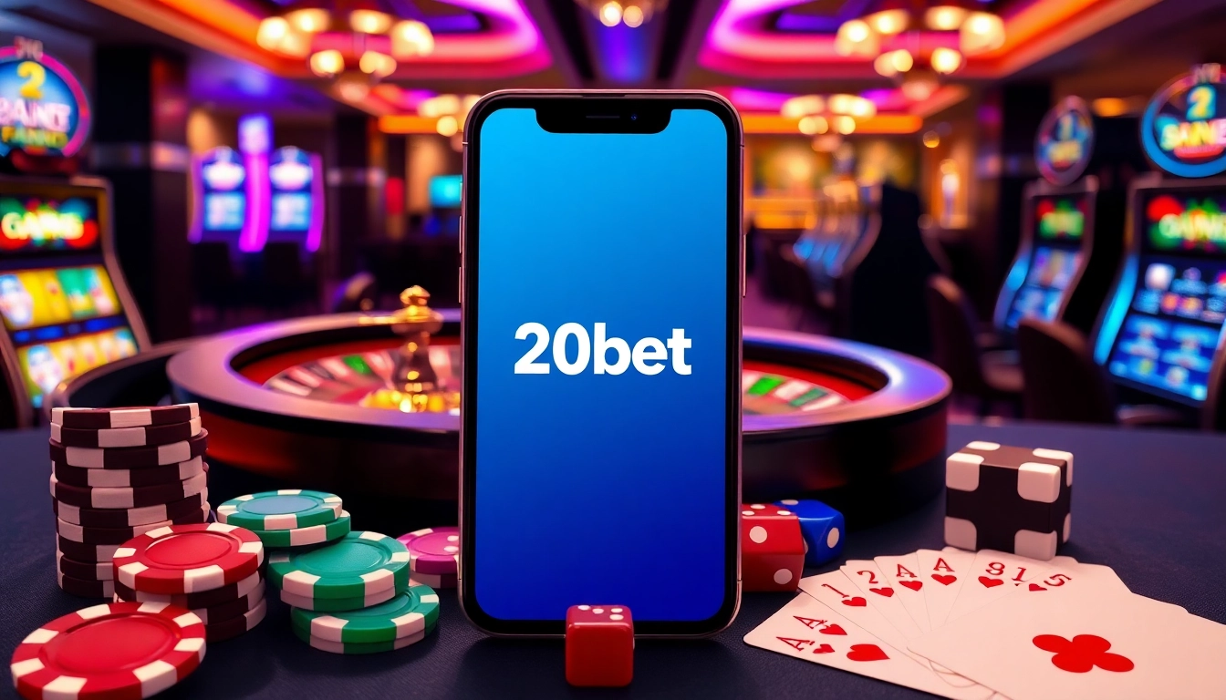 Experience thrilling gameplay with the 20bet Download app, featuring casino games and sports betting.