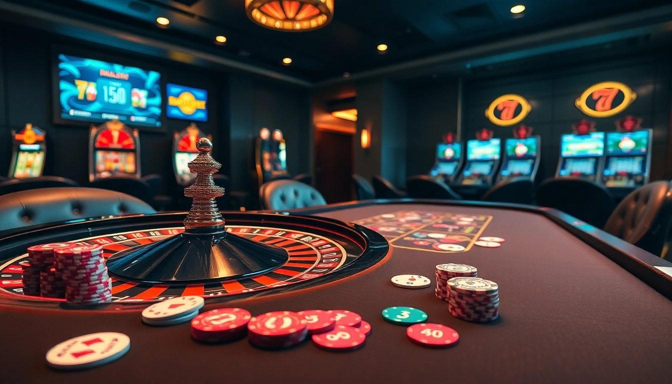Engage in strategic gambling at S8's luxurious casino tables with roulette and poker action.
