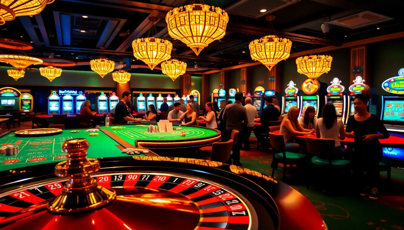 Excited players enjoying casino games and online gambling experiences at https://nk88net.com/.