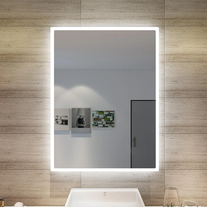 Moderne Gestaltung mit dem SONNI Badezimmerspiegel: Stil und Funktionalität vereint