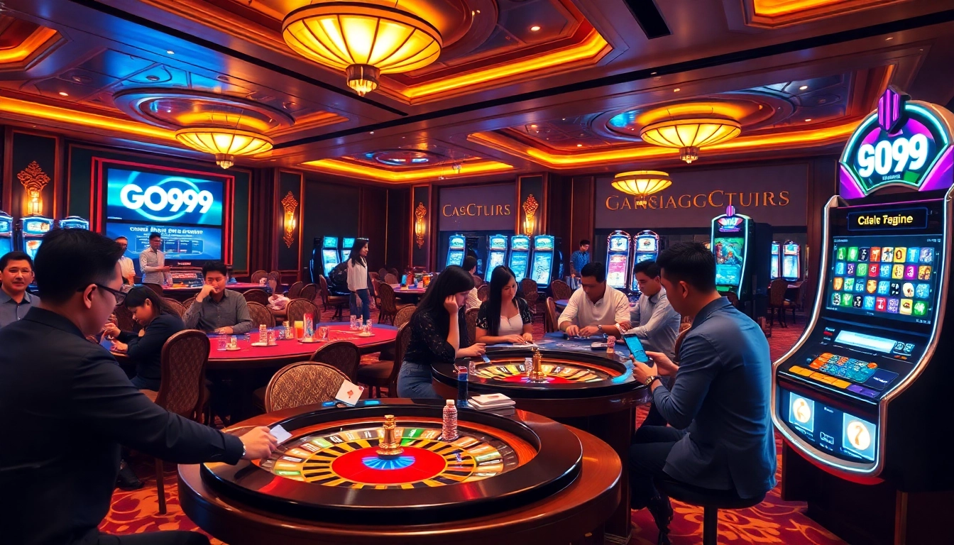 Experience the excitement of GO99 Trang Chủ with engaging casino games and vibrant visuals.