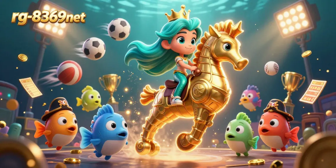 Experience thrilling gaming action at rg-8369net with vibrant mermaid-themed casino illustration showcasing excitement and fun.